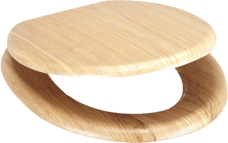 Lunettes de toilette en bois